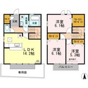 フェリスコート A棟の間取り画像