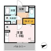トレス城野館の間取り画像
