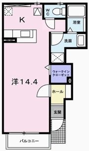 パークメゾン田寺Ⅰの間取り画像