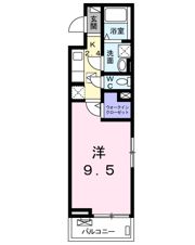 リーヌ並木Ⅱの間取り画像