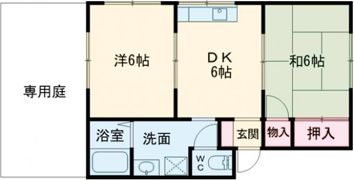 エクセルの間取り画像