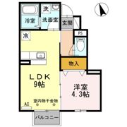 ル・ソレイユの間取り画像