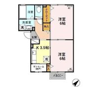 ラ・アドニスの間取り画像