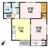 セジュール青葉の間取り画像