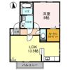 リビングタウン福 B棟の間取り画像