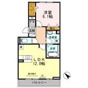 グランデ北沢Ⅱの間取り画像