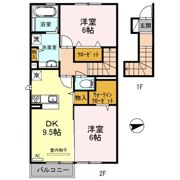 サンフルールの間取り画像