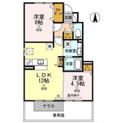 オークス金子 D棟の間取り画像
