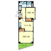 ドルチェ・ヴィータ新神戸の間取り画像