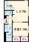 cocoLu(ココル)の間取り画像