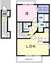 ヴェズレー・西中原の間取り画像