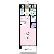エルモソ ピソの間取り画像