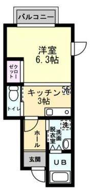 Haruto津守の間取り画像