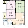 ハイツ城山の間取り画像