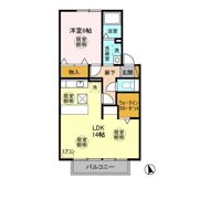アルカイックシャトー 北館の間取り画像