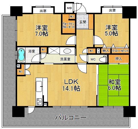 間取図