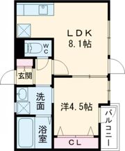 アルルの間取り画像