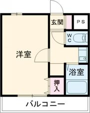 トレイズⅡの間取り画像