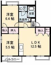 コタニハイツAの間取り画像