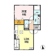 ウィルモア若松の間取り画像