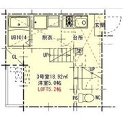 ハーモニーテラス山田の間取り画像