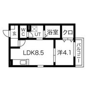 レガーロ志賀本通の間取り画像