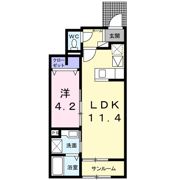 アルドーレ Bの間取り画像