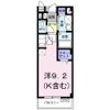 エスボワール三成の間取り画像