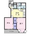 ベルサージュNAGASUの間取り画像