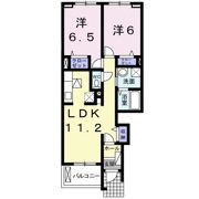 プリートアルバⅡの間取り画像