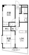 フェリス 南平の間取り画像