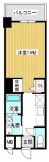 ジアコスモ神戸三宮の間取り画像