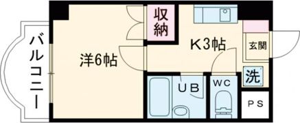 ミタニマンションⅢの間取り画像