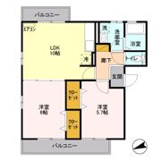 クレール Ⅴの間取り画像