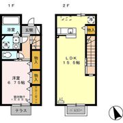 アバンウェル田中町 B棟の間取り画像