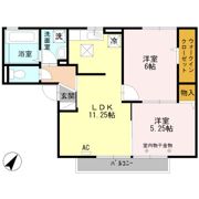 リヴィエール Bの間取り画像
