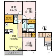 フローラの間取り画像