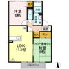 シャンポール Ⅱの間取り画像