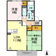 シャンポール Ⅱの間取り画像