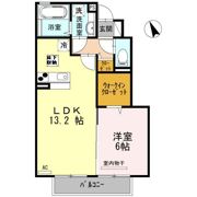 ディアコート合川 A棟の間取り画像