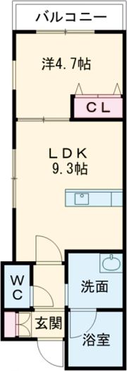 クローバーパーク千歳の間取り画像