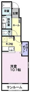 キャビン E68の間取り画像