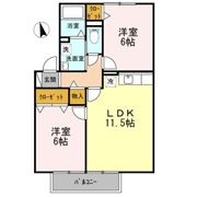 ブルーリジェール Cの間取り画像