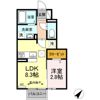 ヴィラージュ松屋の間取り画像