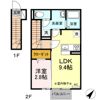 ヴィラージュ松屋の間取り画像