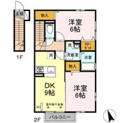 サザンメナー Aの間取り画像