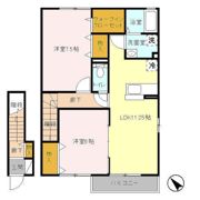 サンファースト Aの間取り画像