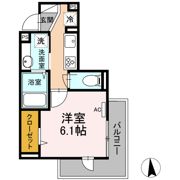 上町DKハイムの間取り画像