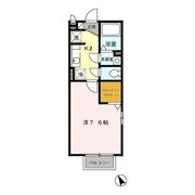 モカハイツの間取り画像