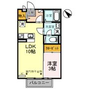 アンジュシャンテの間取り画像